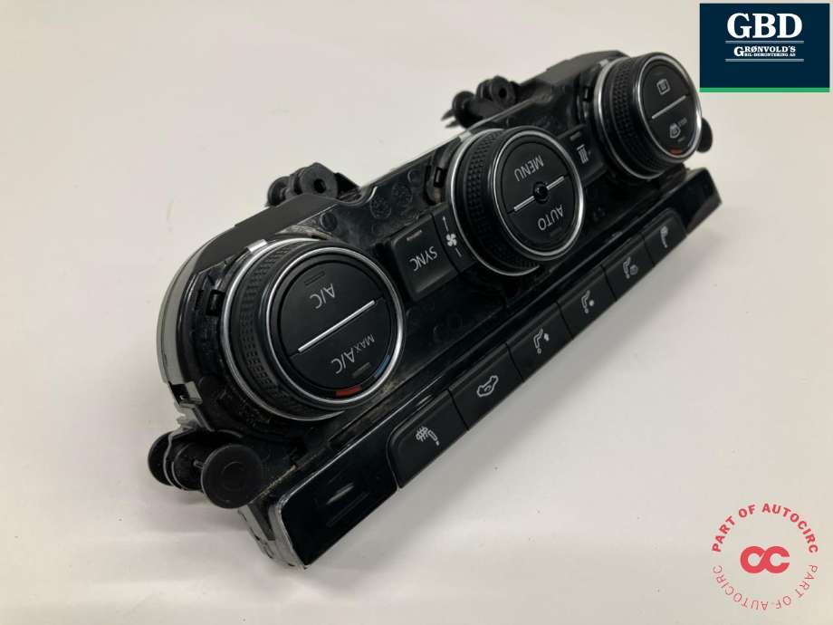 Varmeapparat betjening til VW Touran 2015-2021 (Type II)  (5G0 907 044 EC|5G0 907 044 EC WZU|5G0907044BH)