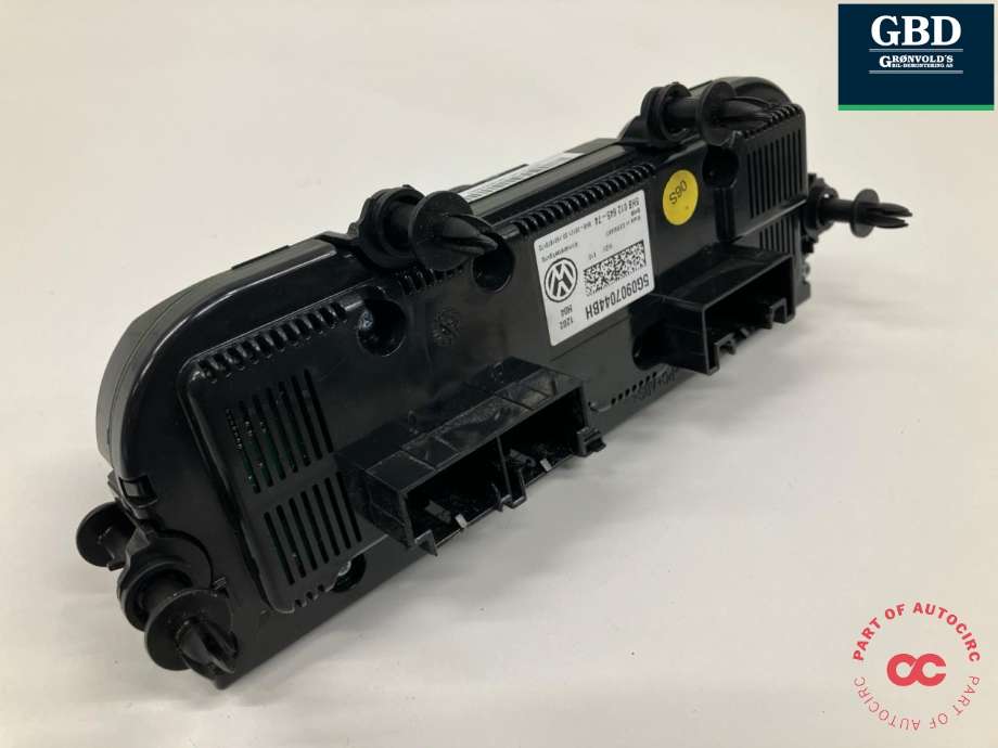 Varmeapparat betjening til VW Touran 2015-2021 (Type II)  (5G0 907 044 EC|5G0 907 044 EC WZU|5G0907044BH)