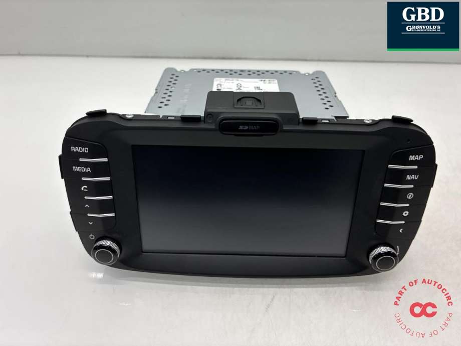 Bilstereo navigasjon til Kia Soul, 2014-2019 (Type II)  (96560E4111CA)