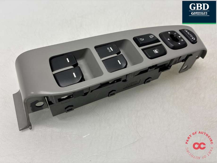 Bryter ruteheis førerdørspanel til Kia Soul, 2014-2019 (Type II)  (93570B 2050BF6)