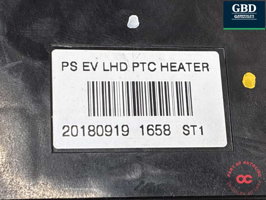 Varmeapparat PTC-heater til Kia Soul 2014-2019 (Type II)  (97191E 4000|)