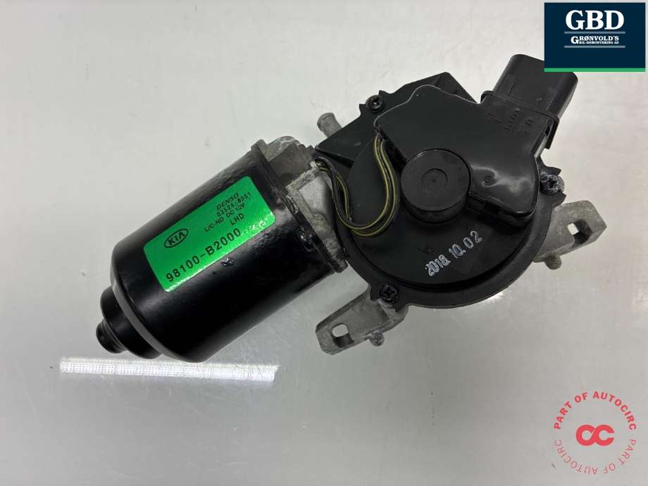 Viskermotor frontrute til Kia Soul, 2014-2019 (Type II)  (98110B 2000)