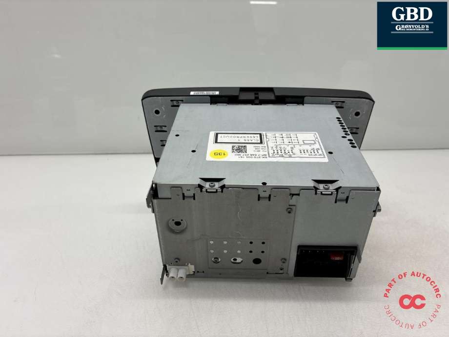 Bilstereo til Škoda Superb 2008-2015 (Type II) (3T0 035 161|3T0 035 161 B|SK-3T0035161)