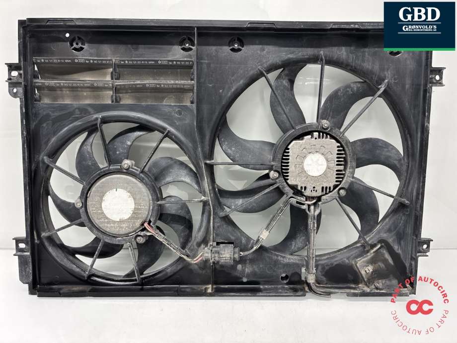 Kjølevifte elektrisk til Škoda Superb 2008-2015 (Type II) (1K0 959 455 FR |1K0 959 455 FE | 1K0 959 455 CR |1K0 959 455 ET|1K0 959 455 DT |1K0 959 455 FR| 1K0 121 207 BC)