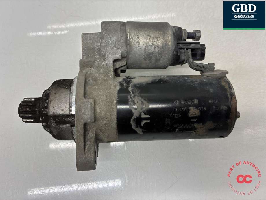 Starter diesel til Škoda Superb 2008-2015 (Type II) (02M 911 024 P|02M 911 024 X|)