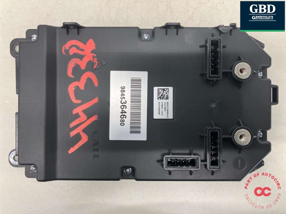 Styreenhet batteri elbil (BMS - Battery Management System) til Peugeot e-2008 2019-->>  (98 415 424 80|9845364680|800221-00088-4.2)