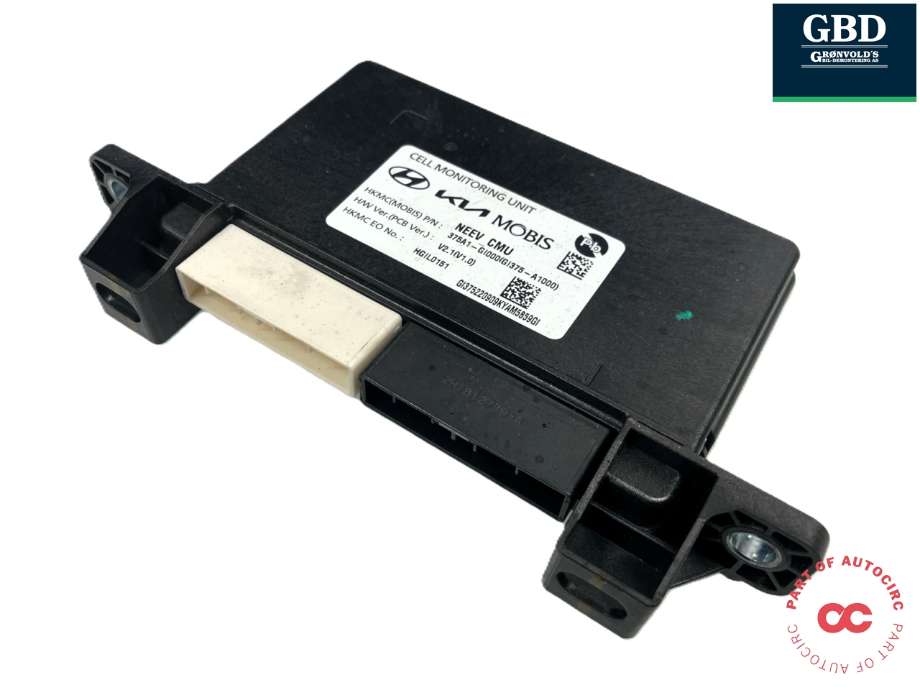 Styreenhet batteri elbil (BMS - Battery Management System) til Hyundai Ioniq 5, 2021-->> (375A1GI0 00)