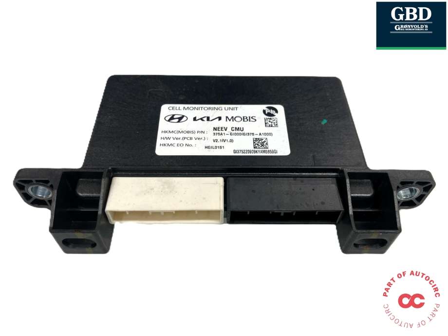 Styreenhet batteri elbil (BMS - Battery Management System) til Hyundai Ioniq 5 2021-->>  (375A1GI0 00|375A1-G1000|GI375-A1000)