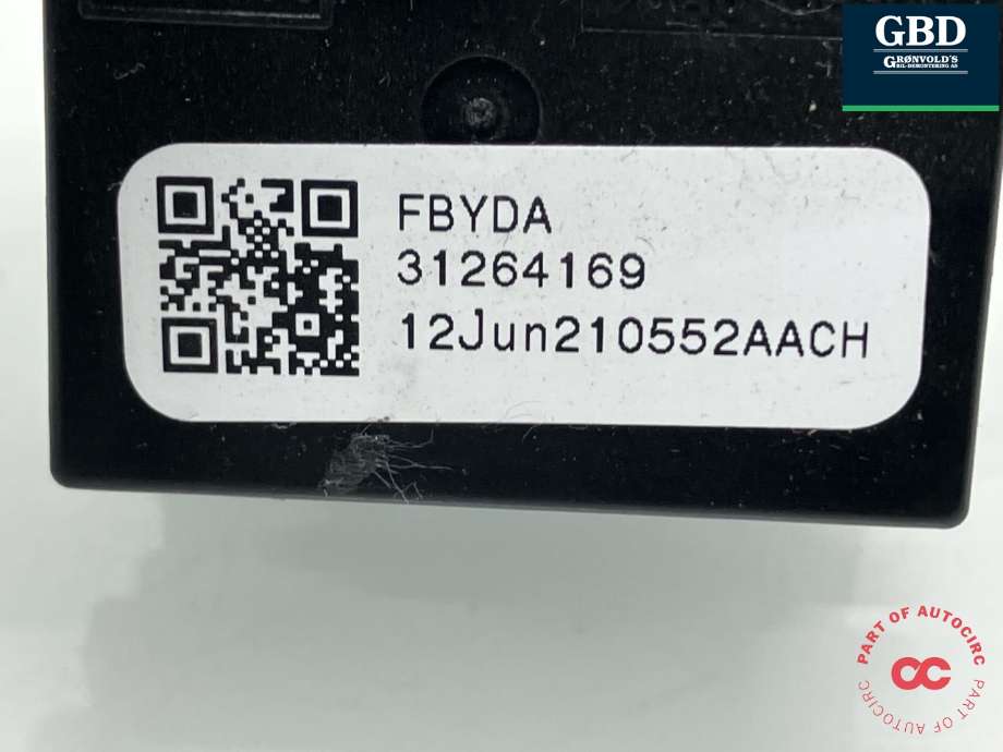 Bryter visker til Volvo V70 2007-2013 (Type III, Fase 1)  (31264169|)