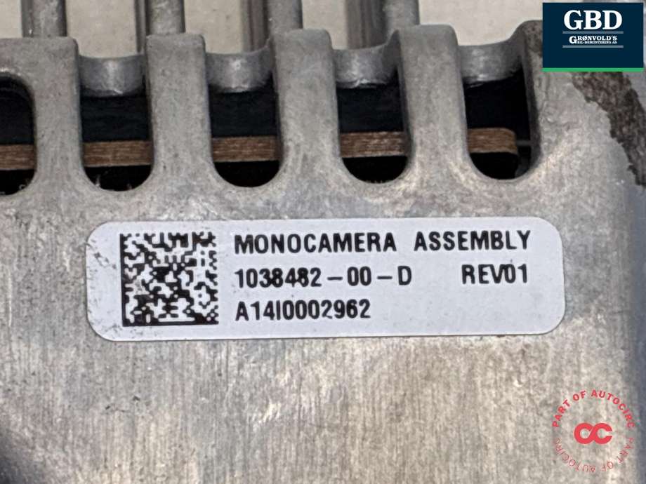 Kamera til Tesla Model S 2013-2016 (Fase 1)  (1038482-00-J|1038482-90-N|1038482-00-D)