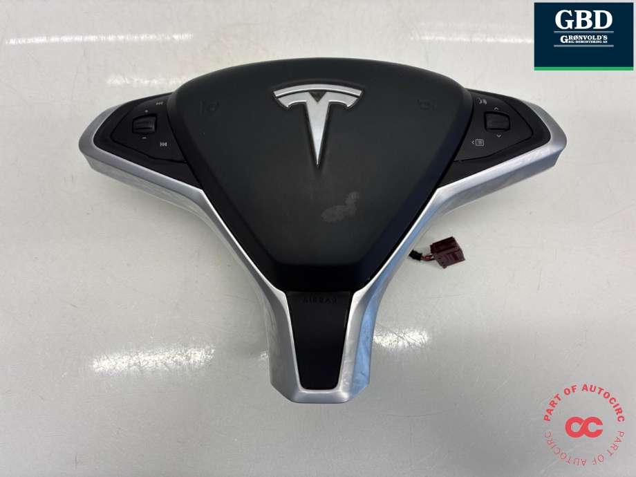 Airbag rattpute til Tesla Model S, 2016-2021 (Fase 2)  (1456168-01-D)