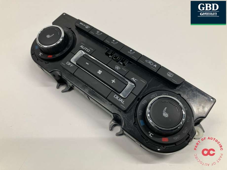 Varmeapparat betjening til Škoda Yeti 2009-2013 (Fase 1)  (3T0 907 044 BQ|3T0 907 044 DC WHS|3T0 907 044 BQ WHS)