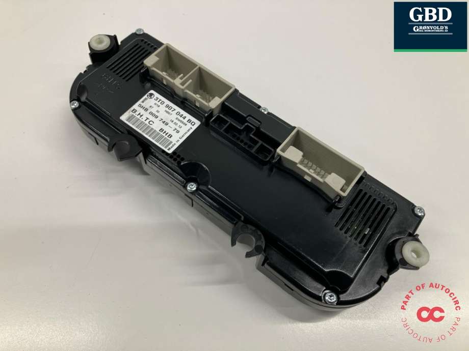 Varmeapparat betjening til Škoda Yeti 2009-2013 (Fase 1)  (3T0 907 044 BQ|3T0 907 044 DC WHS|3T0 907 044 BQ WHS)