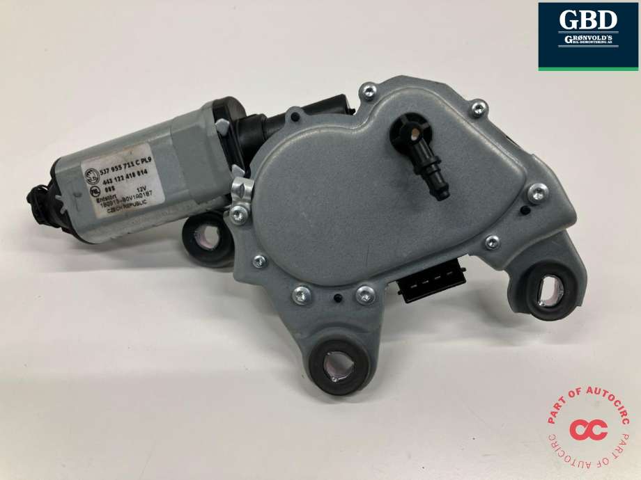 Viskermotor bakrute til Škoda Yeti 2009-2013 (Fase 1) (5J7 955 711 C|5J7 955 711 B|)