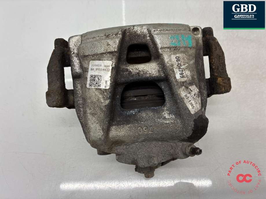 Bremsecaliper høyre foran til VW Tiguan 2011-2016 (Type I, Fase 2)  (5N0 615 124|)