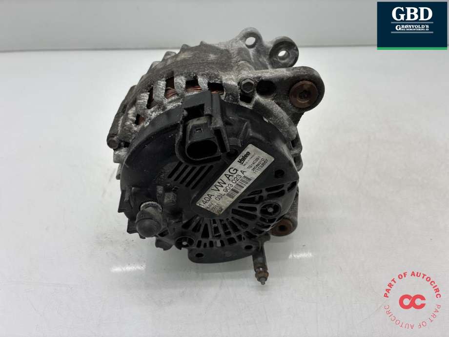 Dynamo diesel til VW Tiguan 2011-2016 (Type I, Fase 2)  (03L 903 023|03L 903 023  X|03L 903 023 AX)