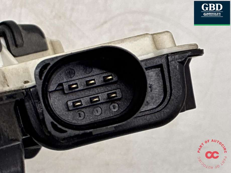 Låsekasse høyre bak til VW Tiguan 2011-2016 (Type I, Fase 2)  (5N0 839 016 R|5N0 839 016 G|)