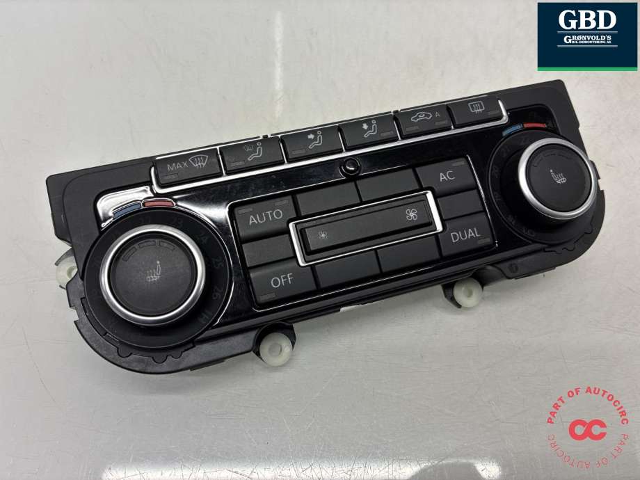 Varmeapparat betjening til VW Tiguan, 2011-2016 (Type I, Fase 2)  (5K0 907 044 HB)