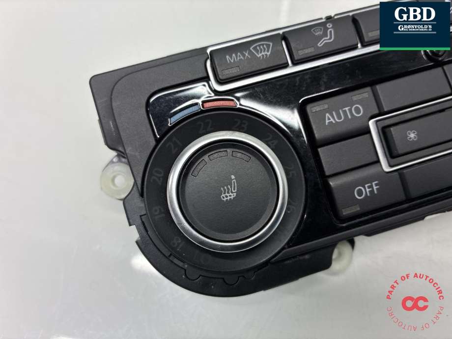 Varmeapparat betjening til VW Tiguan 2011-2016 (Type I, Fase 2)  (5K0 907 044 HB|5K0 907 044 HB ZJU|5K0907044ES)