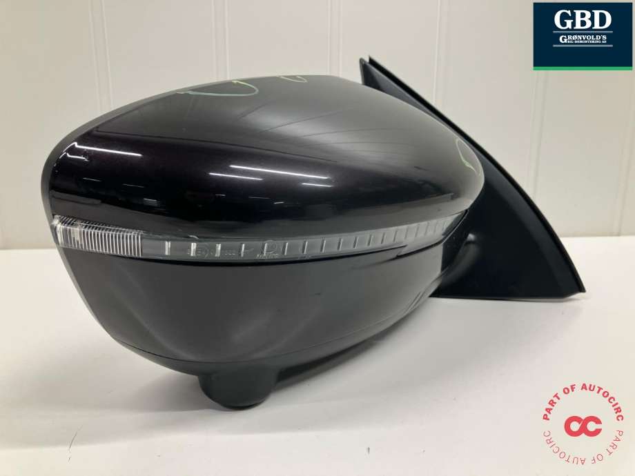 Speil høyre til Nissan Qashqai 2014-2021 (Type II)  (96301HV59A|963014EH8E|)