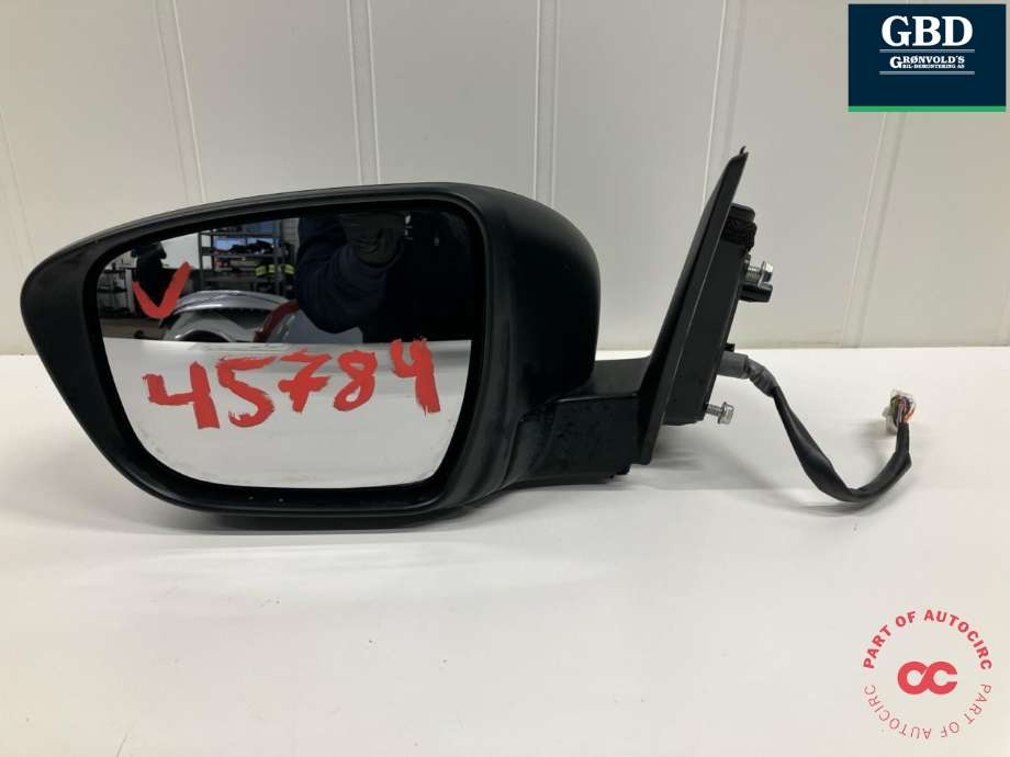 Speil venstre til Nissan Qashqai 2014-2021 (Type II) (96302HV59A|963024EH8E|)