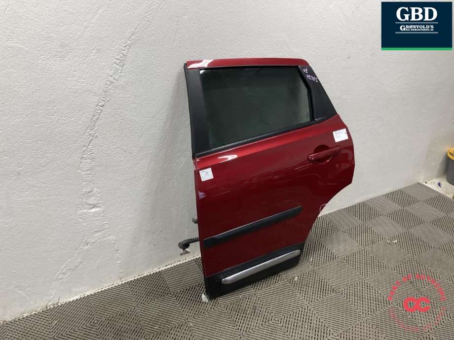 Dør venstre bak til Nissan Qashqai 2010-2014 (Type I, Fase 2)  (H2101JD0MC|H2101JD0M0|)