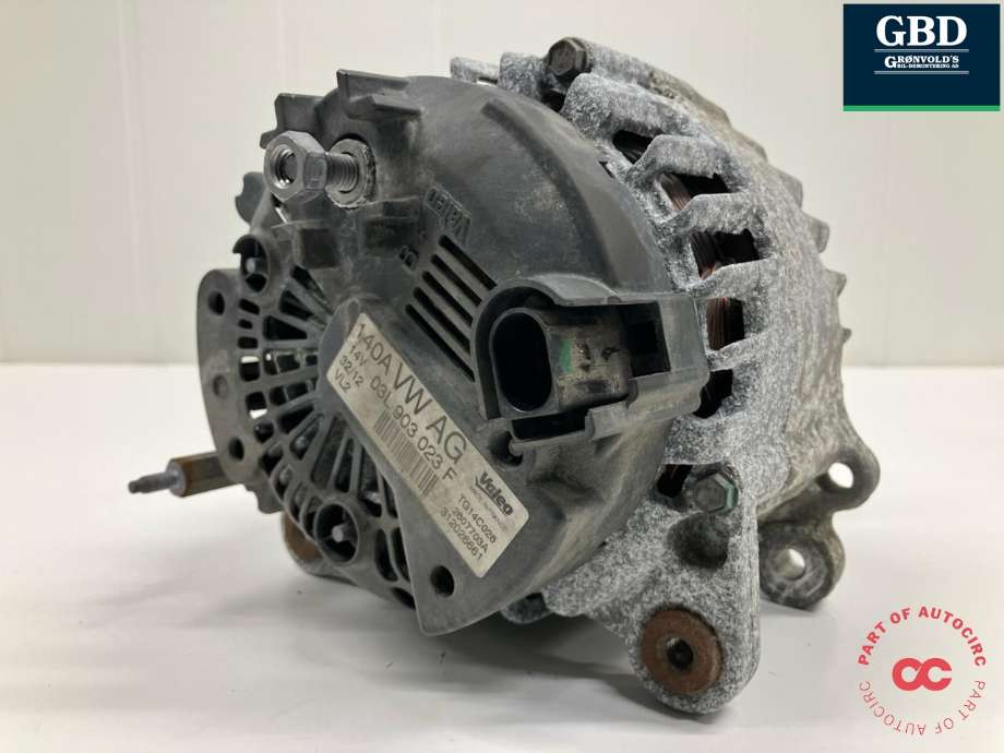 Dynamo diesel til Škoda Octavia 2009-2013 (Type II, Fase 2)  (03L 903 023 F|03L 903 023 FX|)
