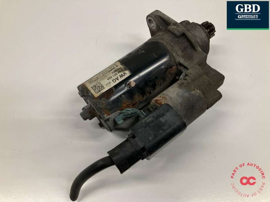 Starter diesel til Škoda Octavia 2009-2013 (Type II, Fase 2) (02Z 911 024 H|02Z 911 024 A | 02Z 911 024 AX |02Z 911 024 HX|02M 911 024)
