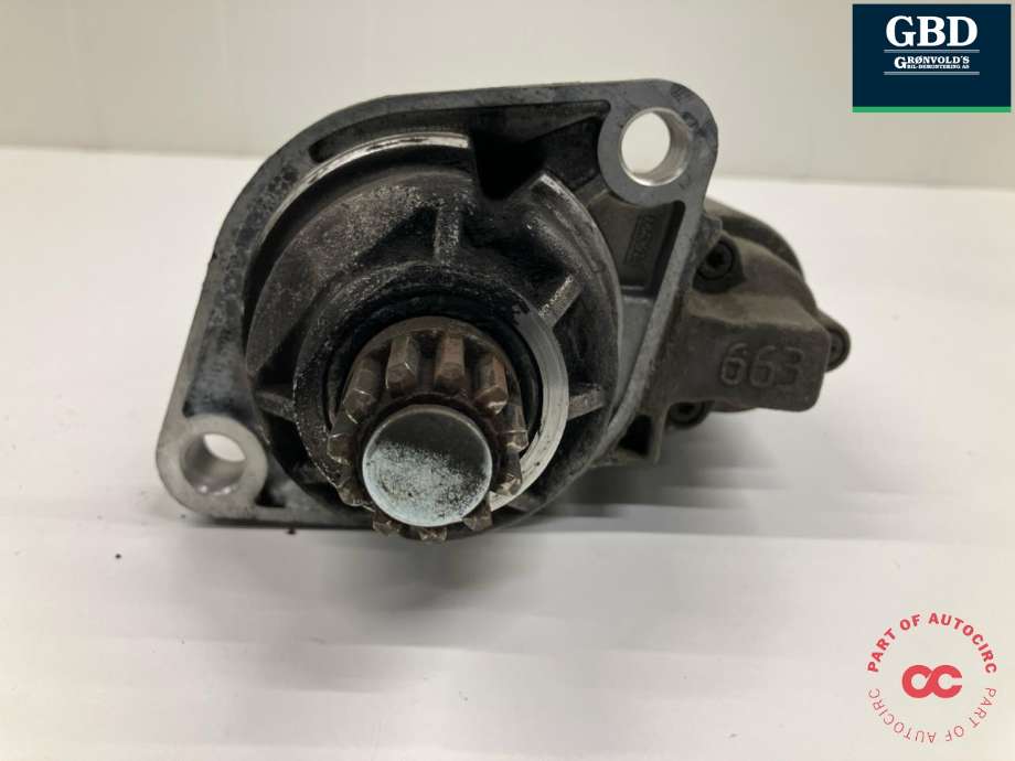 Starter diesel til Škoda Octavia 2009-2013 (Type II, Fase 2) (02Z 911 024 H|02Z 911 024 A | 02Z 911 024 AX |02Z 911 024 HX|02M 911 024)