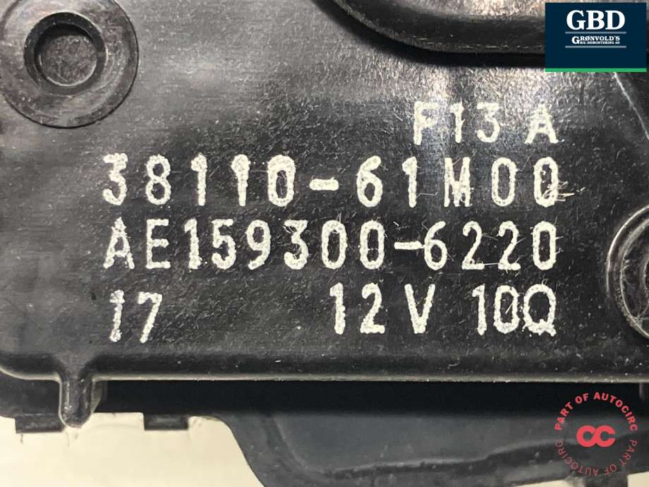 Viskermotor frontrute til Suzuki SX4 S-CROSS 2013-->> (Type II)  (38100-61M00|38110-61M00|AE159300-6220)