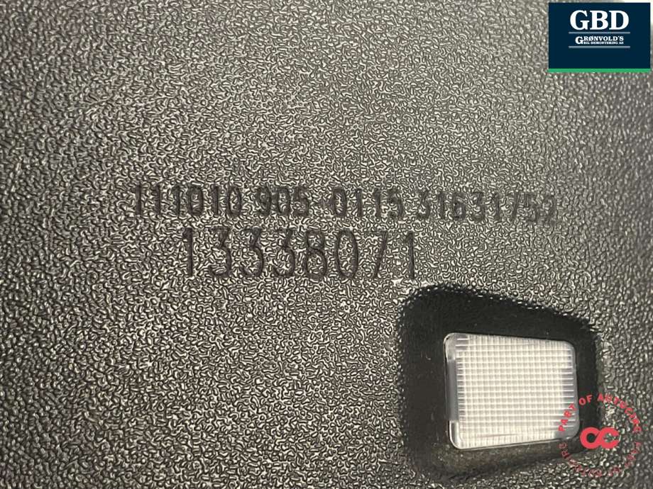 Speil innvendig til Opel Insignia A 2009-2014  (13369365|13338071|)