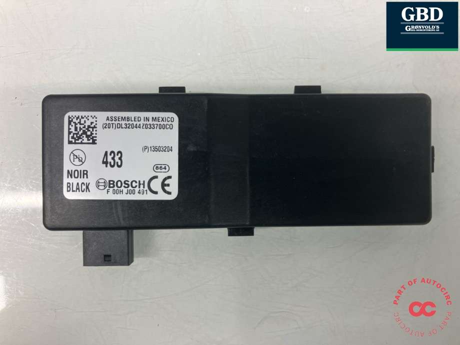 Styreenhet sentrallås til Opel Insignia A 2009-2014  (BOSCH|13523279|13503204|F 00H J0D 491)
