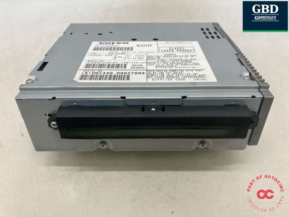Bilstereo til Volvo C30 2010-2012 (Fase 2) (36050925|31288510|31288511)