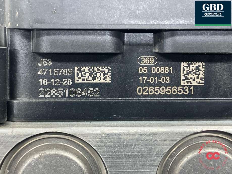 ABS sentral til Nissan X-Trail 2014-2022 (T32) (T32) (476604BK5B|4715765 | 2265106452|)