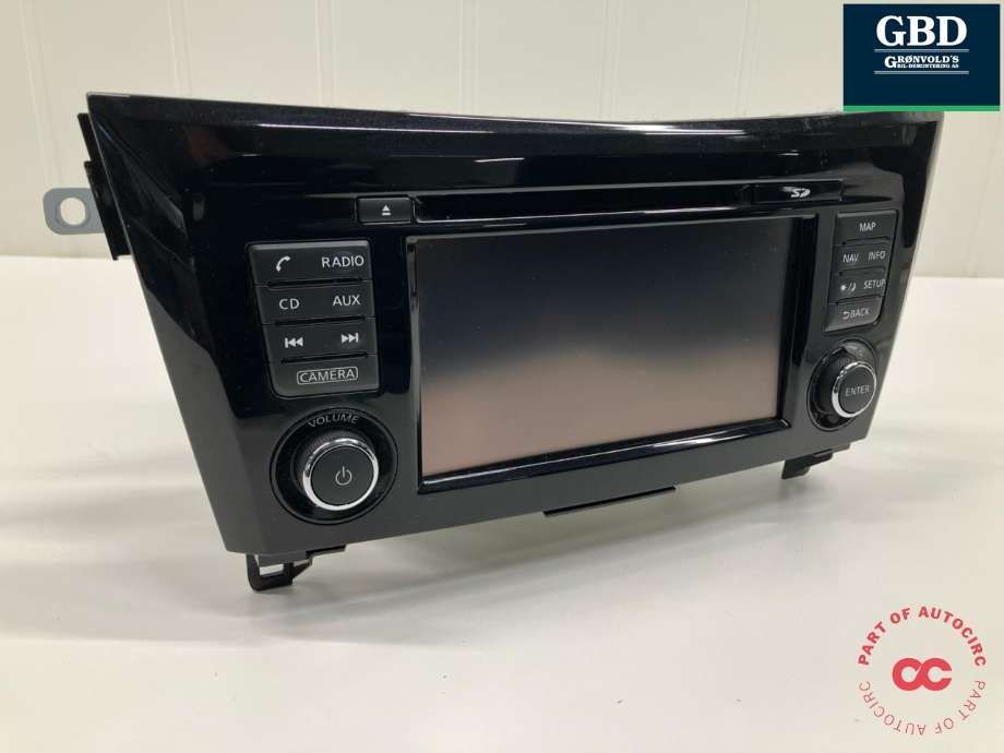 Bilstereo navigasjon til Nissan X-Trail, 2014-2022 (T32) (T32) (259154ET0A)