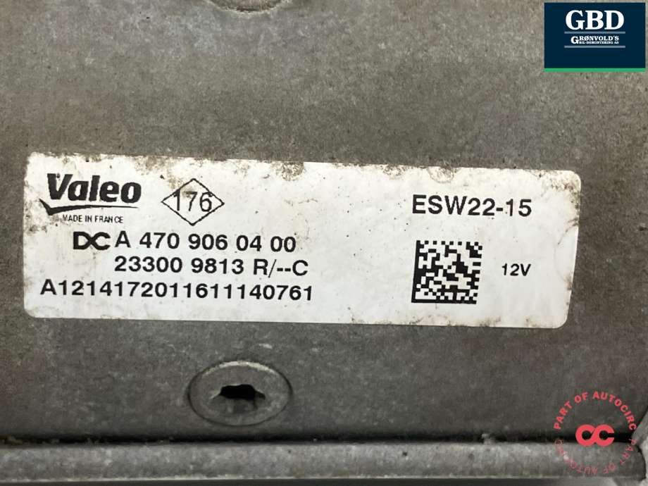 Starter diesel til Nissan X-Trail 2014-2022 (T32) (T32) (2330000Q4H|23300 9813 R|)