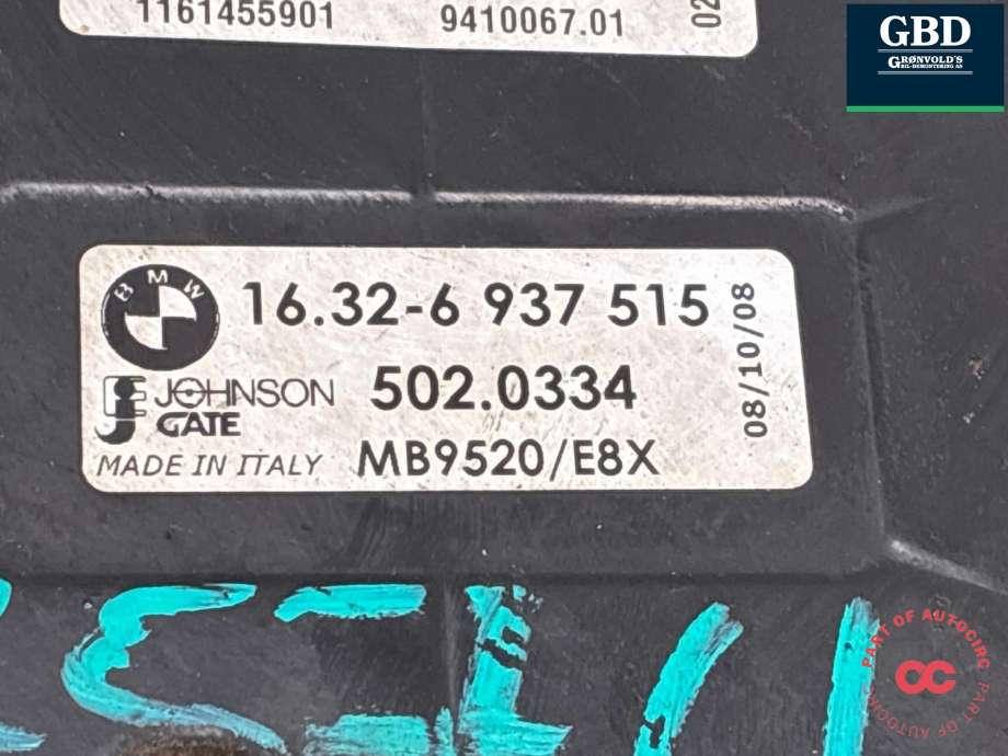 Kjølevifte elektrisk til BMW 3-Serie 2005-2011 (E90/E91/E92/E93) (E90/E91/E92/E93) (17 42 7 563 259|16|32-6 937 515|502|0334)