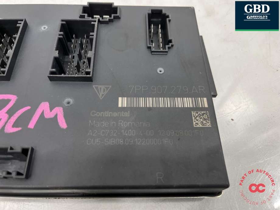 Styreenhet comfort (BCM) til Porsche Panamera 2009-2017 (Type I) (970) (970) (958 907 064 K|7PP 907 064 EN|7PP 907 064 GD)