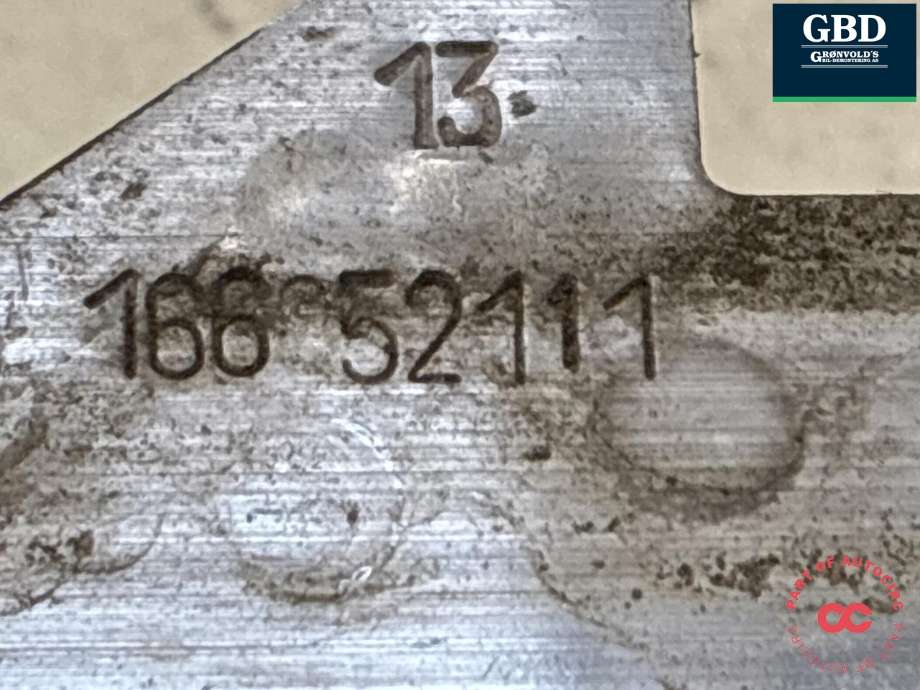 Støtfangerforsterkning foran til Peugeot 308 2011-2013 (Type I, Fase 2) (96 727 620 80|)
