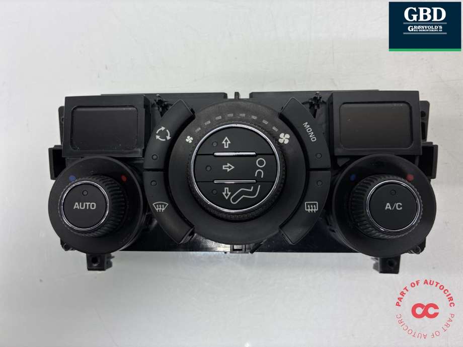 Varmeapparat betjening til Peugeot 308 2011-2013 (Type I, Fase 2) (6452 S2|96718462XT|)
