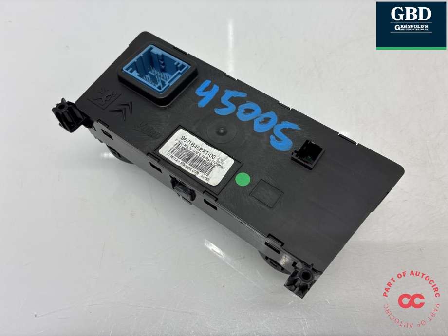 Varmeapparat betjening til Peugeot 308 2011-2013 (Type I, Fase 2) (6452 S2|96718462XT|)