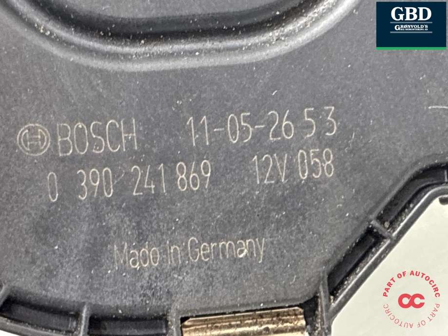 Viskermotor frontrute til Peugeot 308 2011-2013 (Type I, Fase 2) (6405 HY|0390241869|)