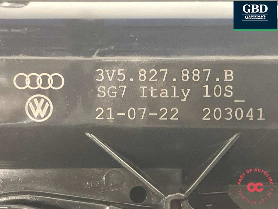 Baklukeåpner motor til Audi e-tron 2018-->>  (3V5 827 887 B|)