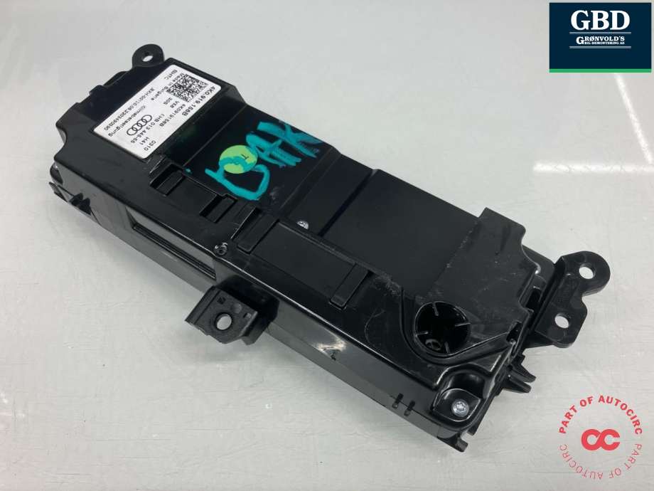 Varmeapparat betjening bak til Audi e-tron 2018-->>  (4K0 919 158 B|)