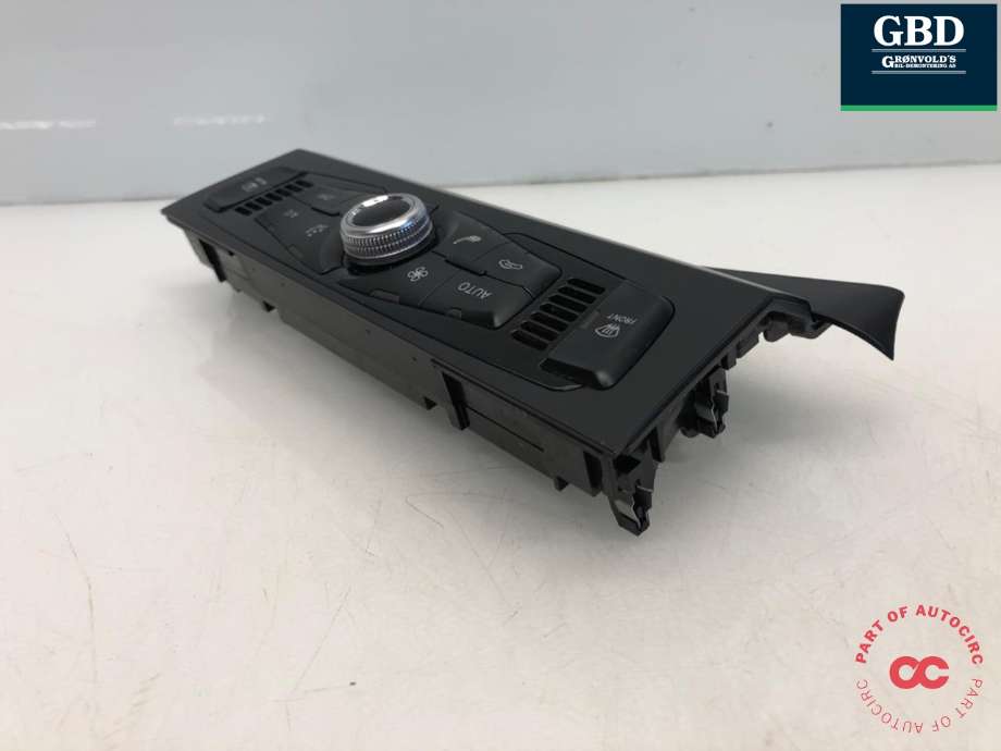 Varmeapparat betjening til Audi Q5 2012-2017 (Type I, Fase 2)  (8K1 820 043 AT|8K1 820 043 AT XZF|)