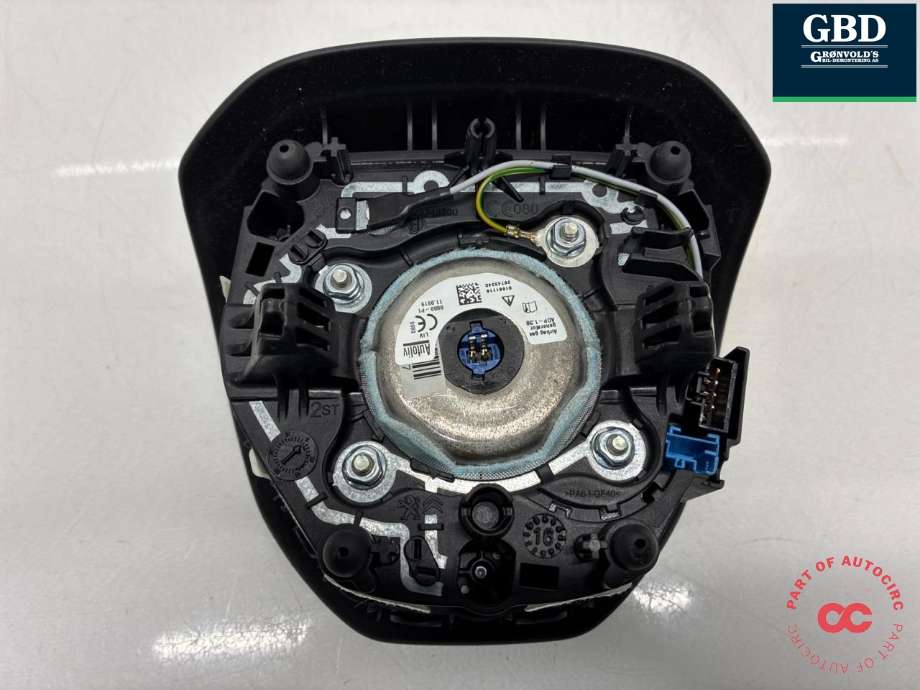 Airbag rattpute til Peugeot 308 2013-2021 (Type II)  (96 783 105 ZD|5AGB8C 0681445|6395215)