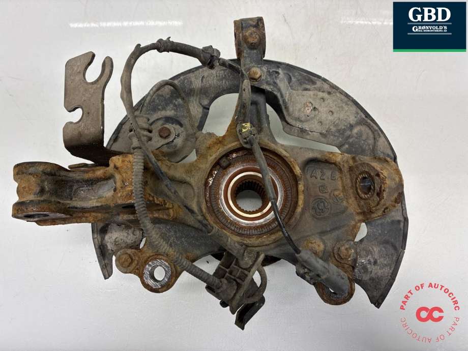 Hjulspindel høyre foran til Peugeot 308 2013-2021 (Type II)  (16 478 570 80|16 101 380 80|)
