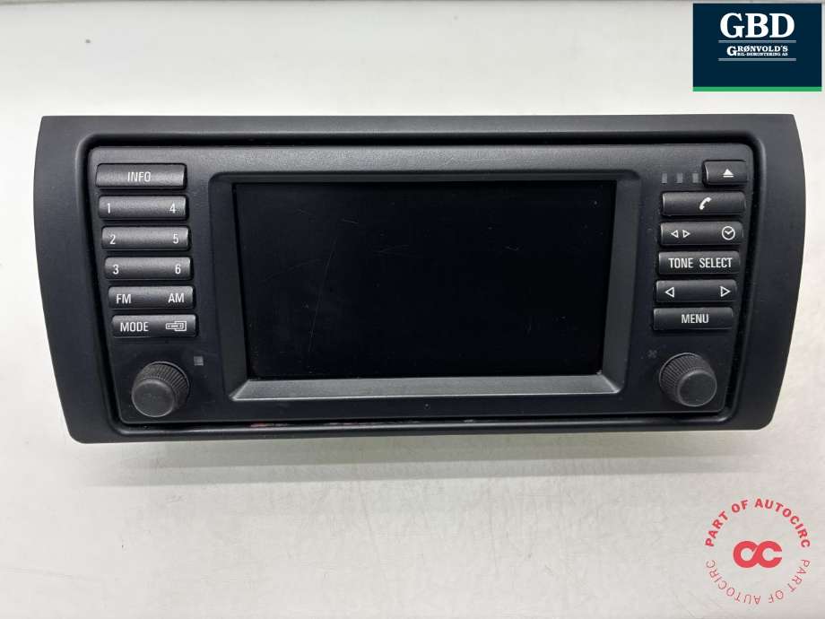 Bilstereo til BMW X5 2000-2006 (E53) (E53) (65 52 6 934 416|65 52 6 988 771|65526934413| 65526923878)