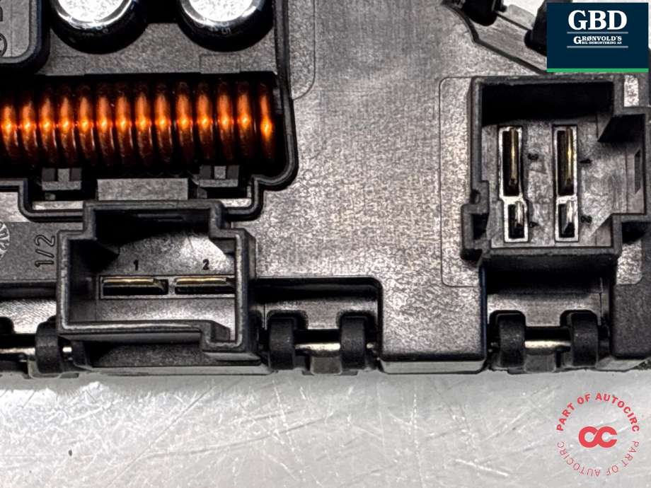 Varmeapparat motstand til Audi Q5 2012-2017 (Type I, Fase 2)  (8T0 820 521 G|8T0 820 521 E|)