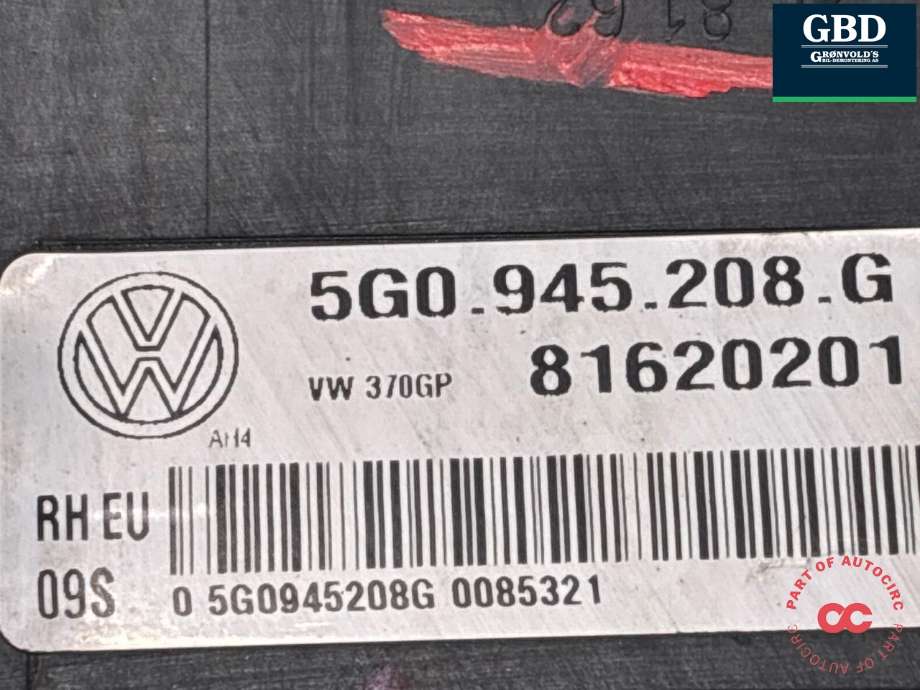 Baklykt høyre ytre til VW e-Golf 2017-2020 (Fase 2) (5G0 945 208 G|)